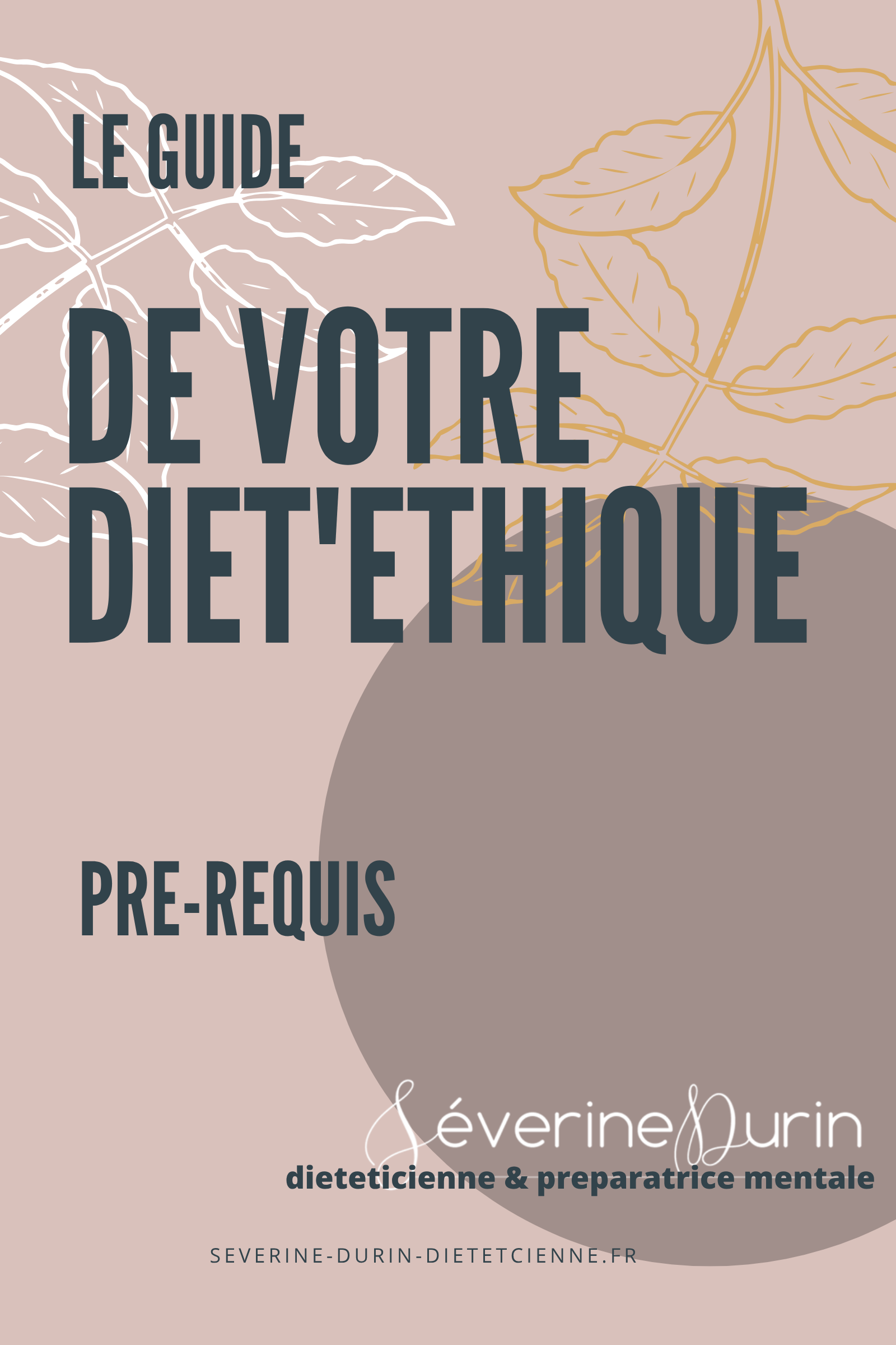 Couverture du guide de votre diét'éthique par Séverine Durin